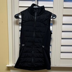 lululemon athletica Midnight Black Quilted Down Vest